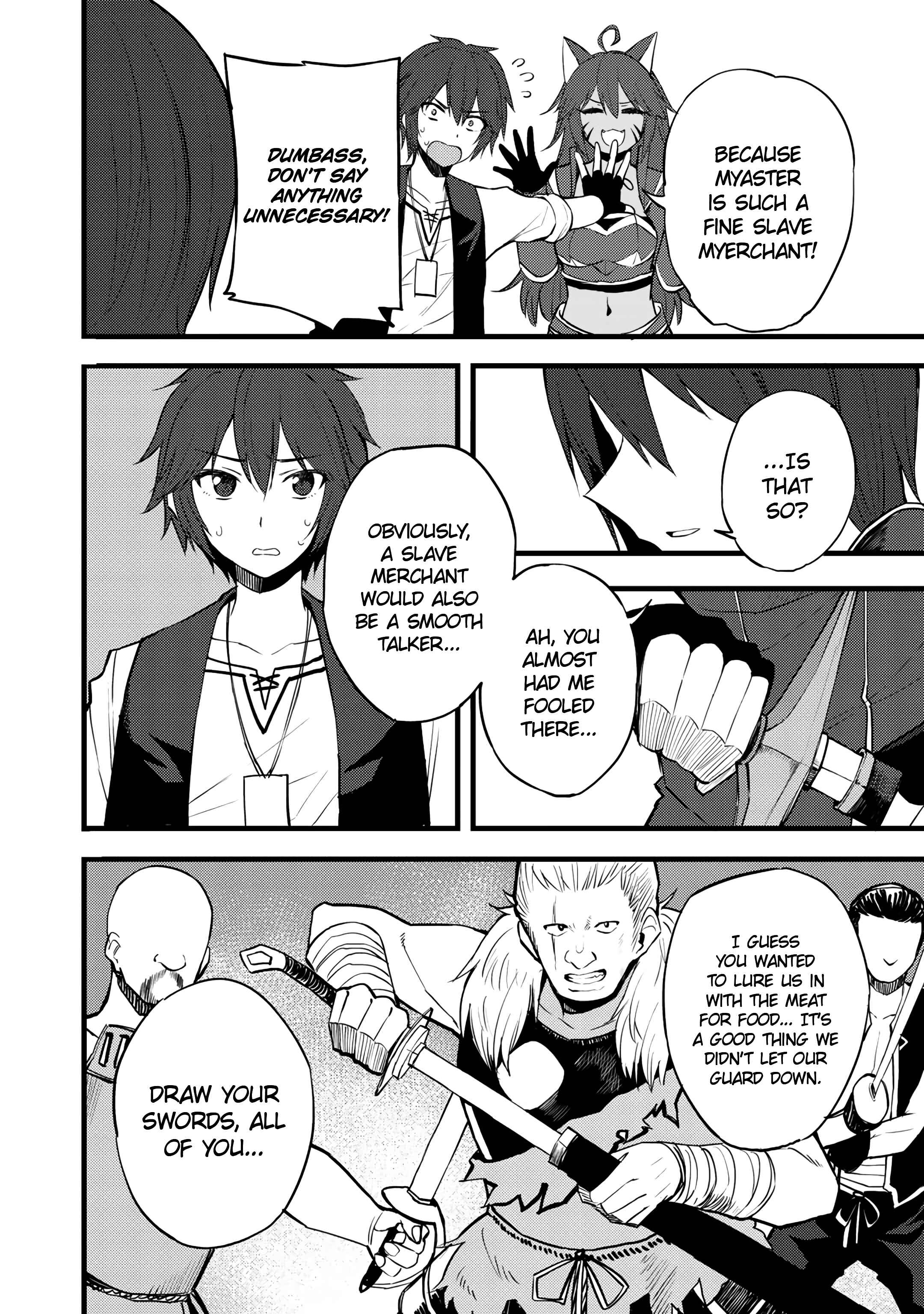 Page 14 Chapter 15 Is the Only Option a Slave Merchant?: Harem? What is that, is It Tasty?