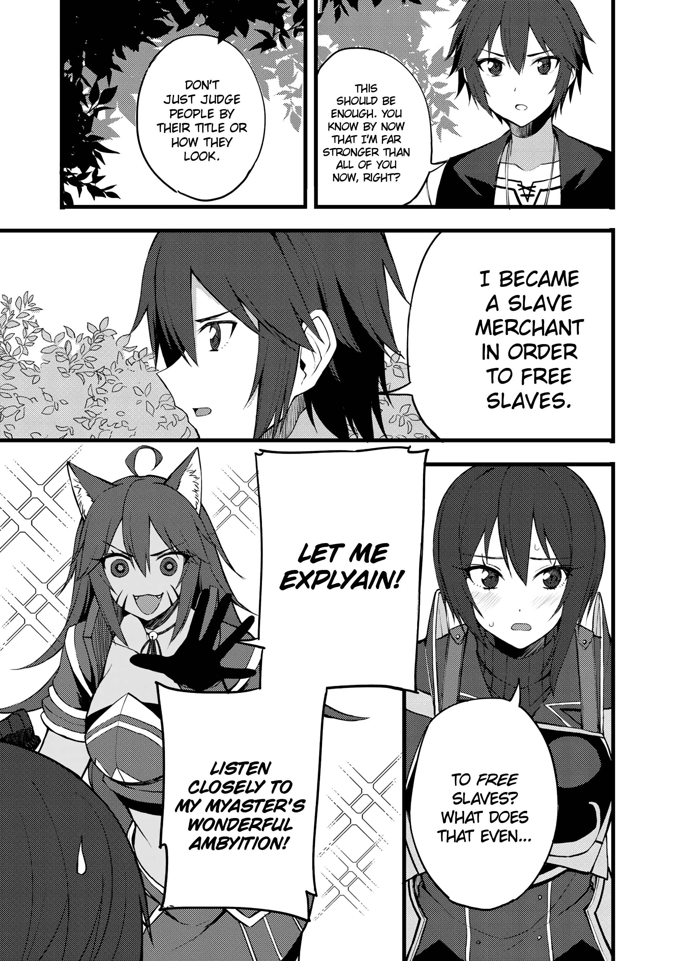 Page 21 Chapter 15 Is the Only Option a Slave Merchant?: Harem? What is that, is It Tasty?