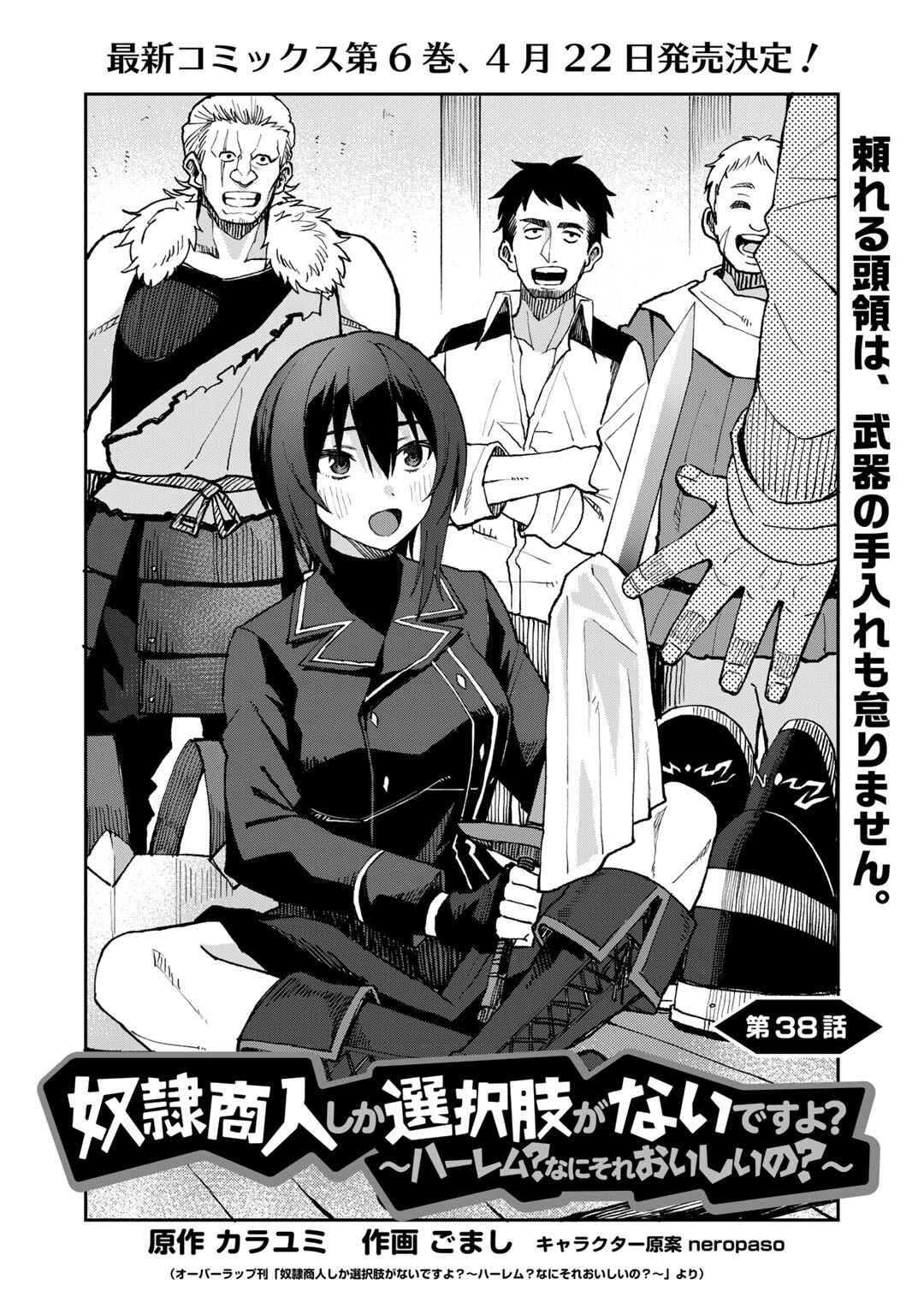 Page 3 Chapter 38 Is the Only Option a Slave Merchant?: Harem? What is that, is It Tasty?