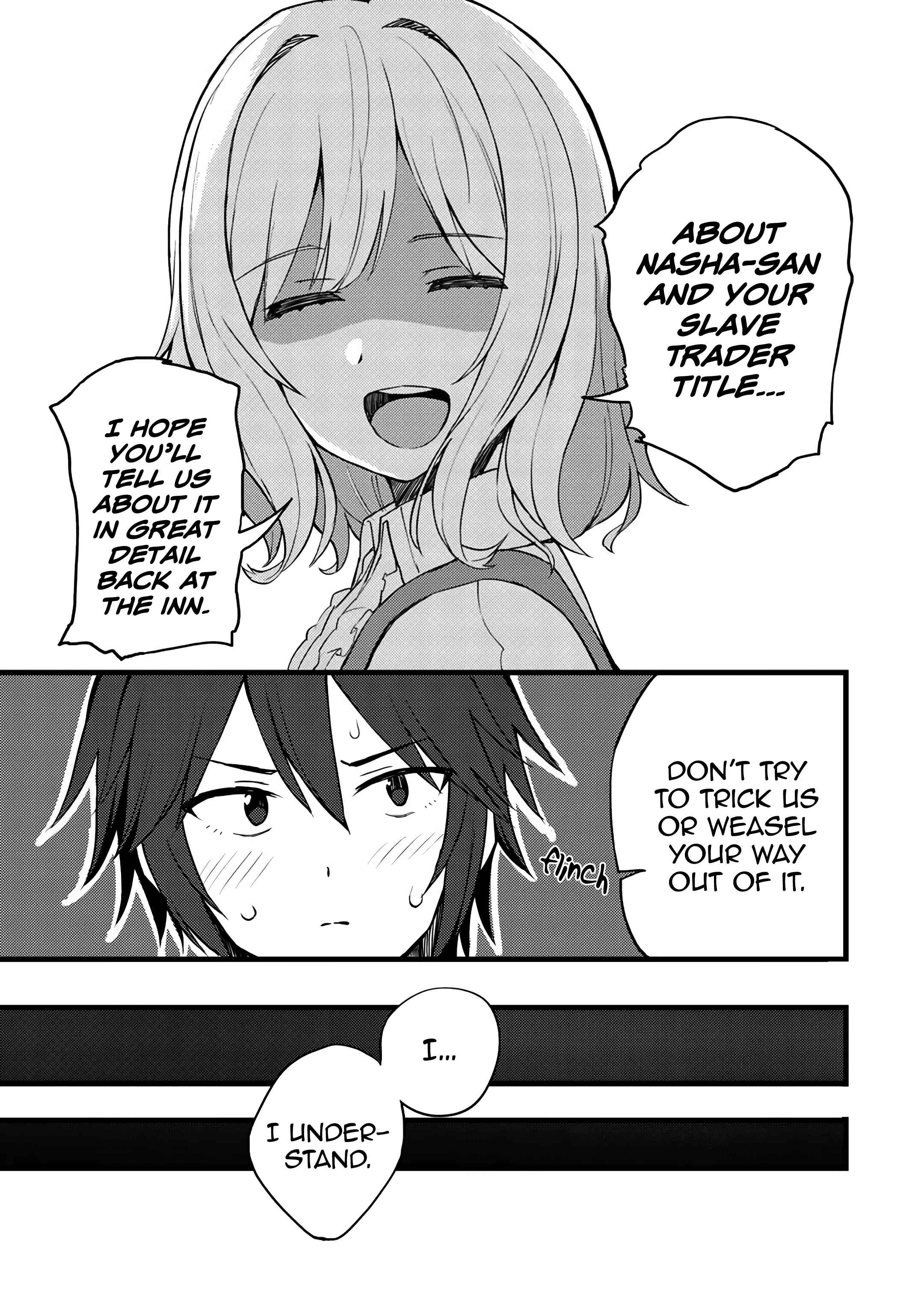 Page 16 Chapter 13 Is the Only Option a Slave Merchant?: Harem? What is that, is It Tasty?