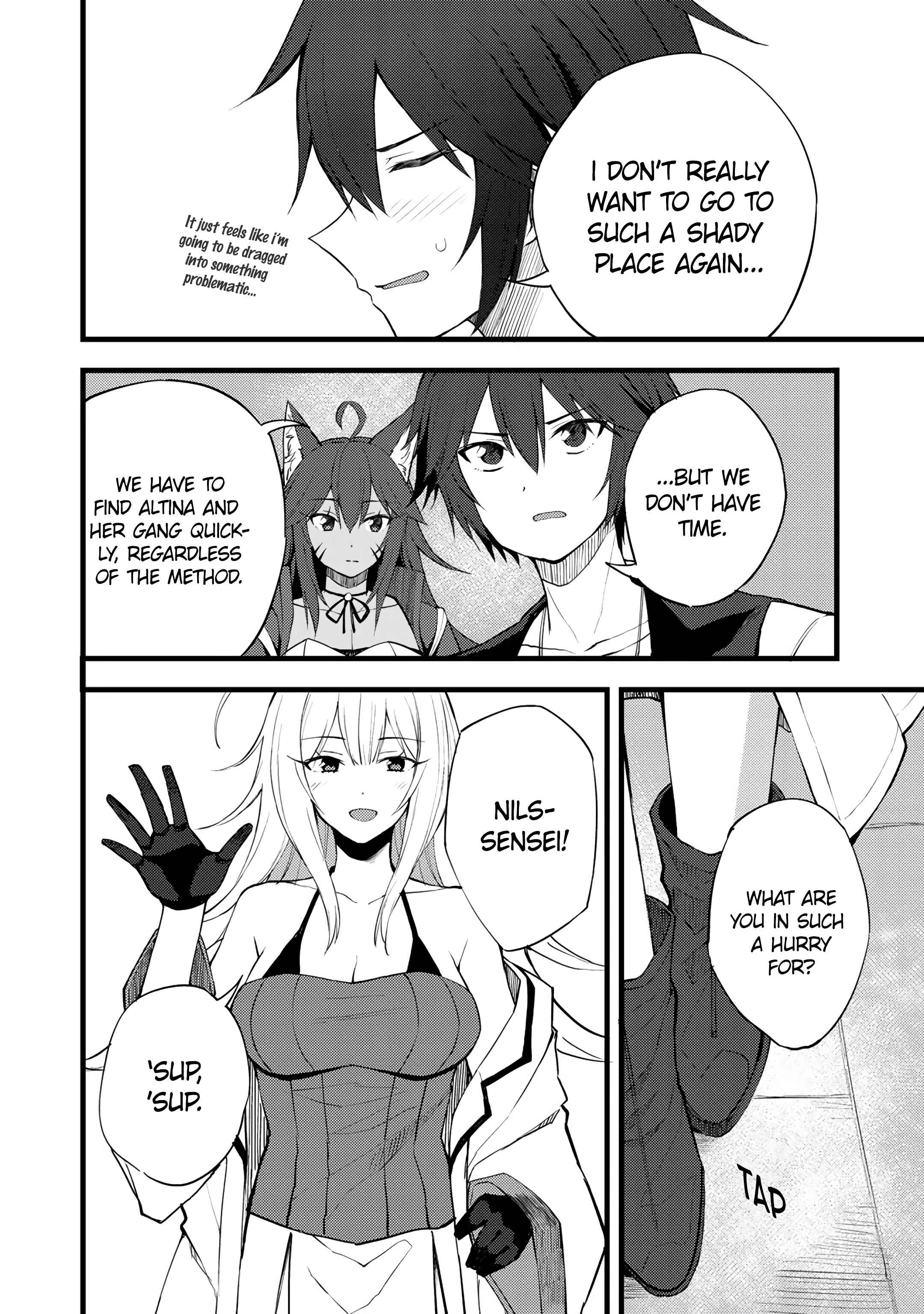 Page 3 Chapter 17 Is the Only Option a Slave Merchant?: Harem? What is that, is It Tasty?