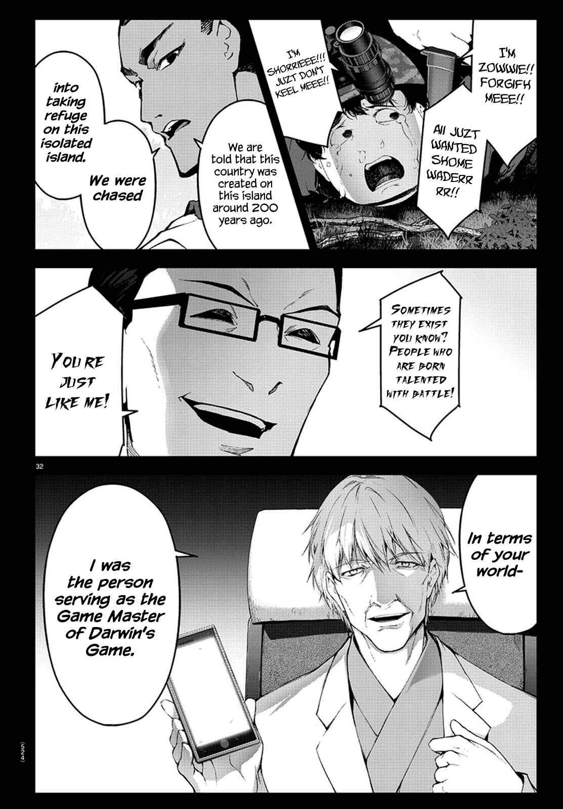 Page 32 Chapter 77 Darwins Game