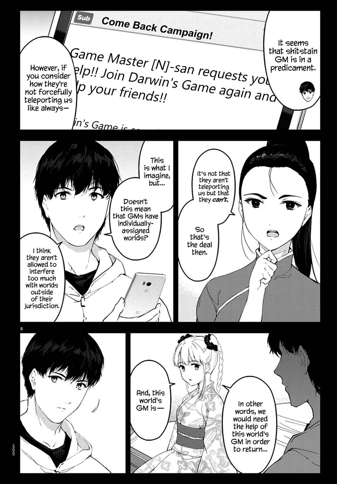 Page 8 Chapter 77 Darwins Game