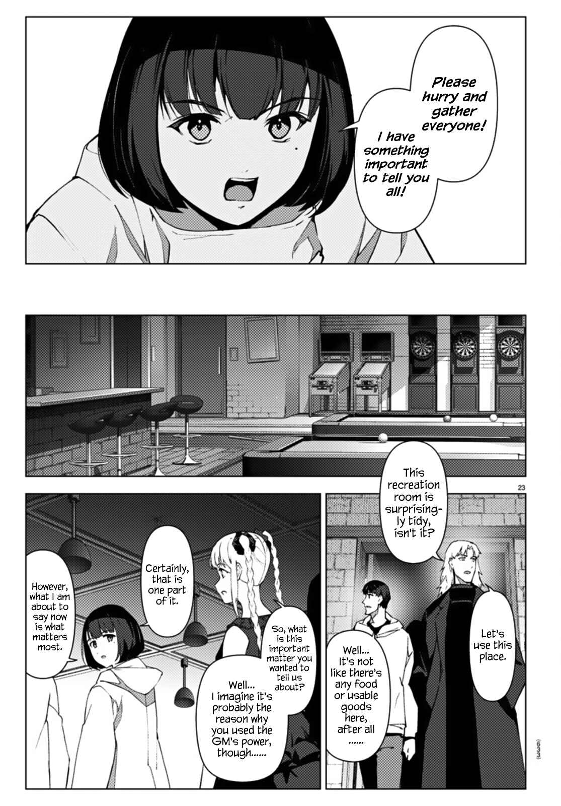 Page 23 Chapter 105 Darwins Game