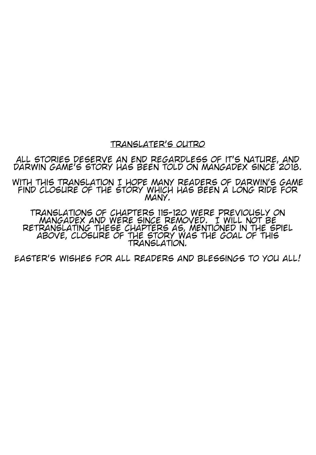 Page 57 Chapter 121 Darwins Game