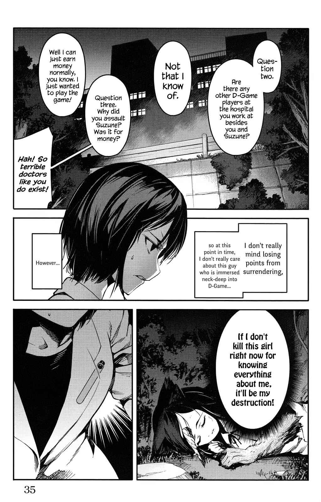 Page 37 Chapter 33 Darwins Game