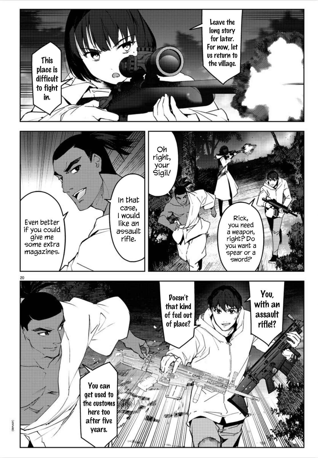 Page 20 Chapter 90 Darwins Game