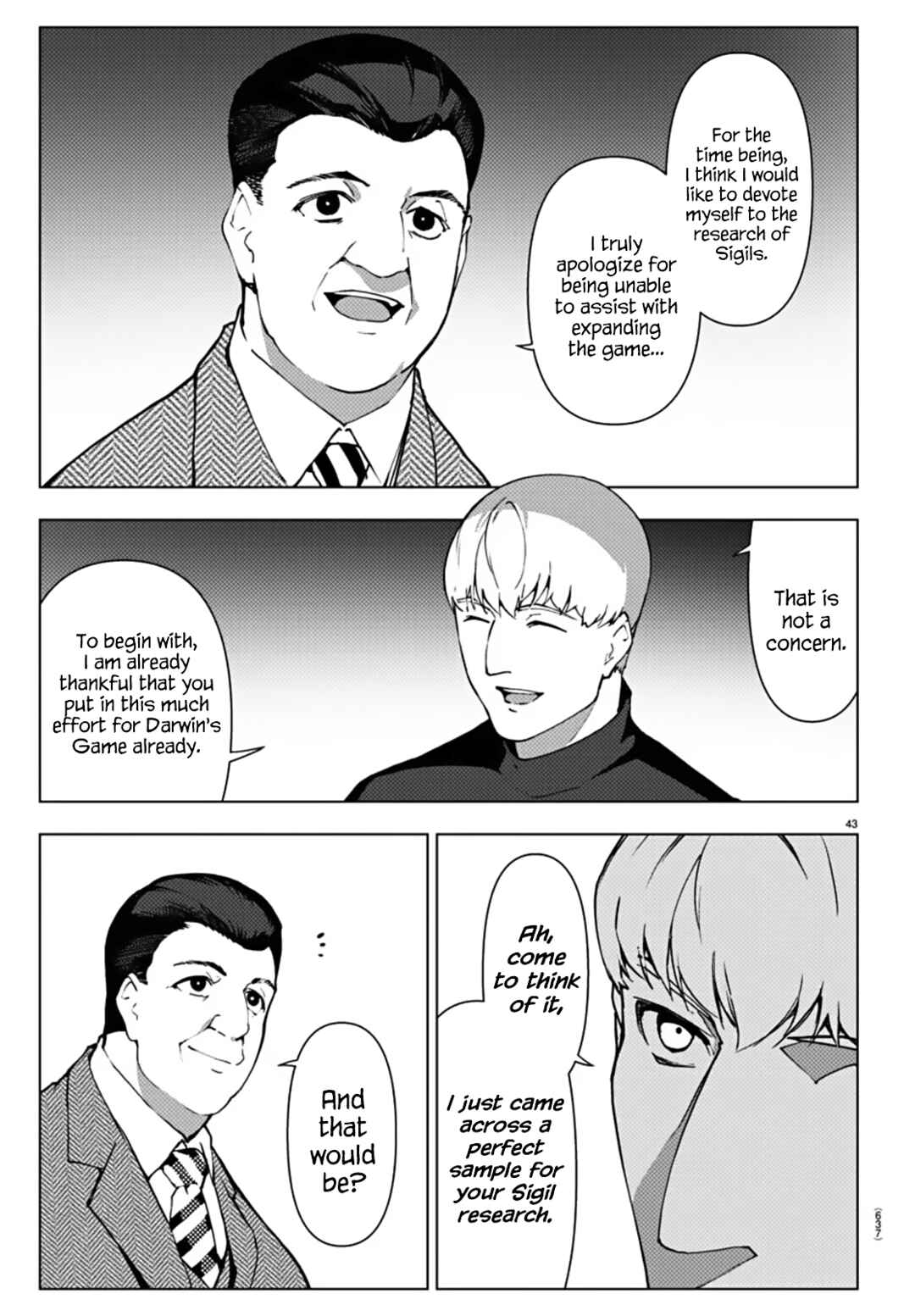 Page 42 Chapter 112 Darwins Game