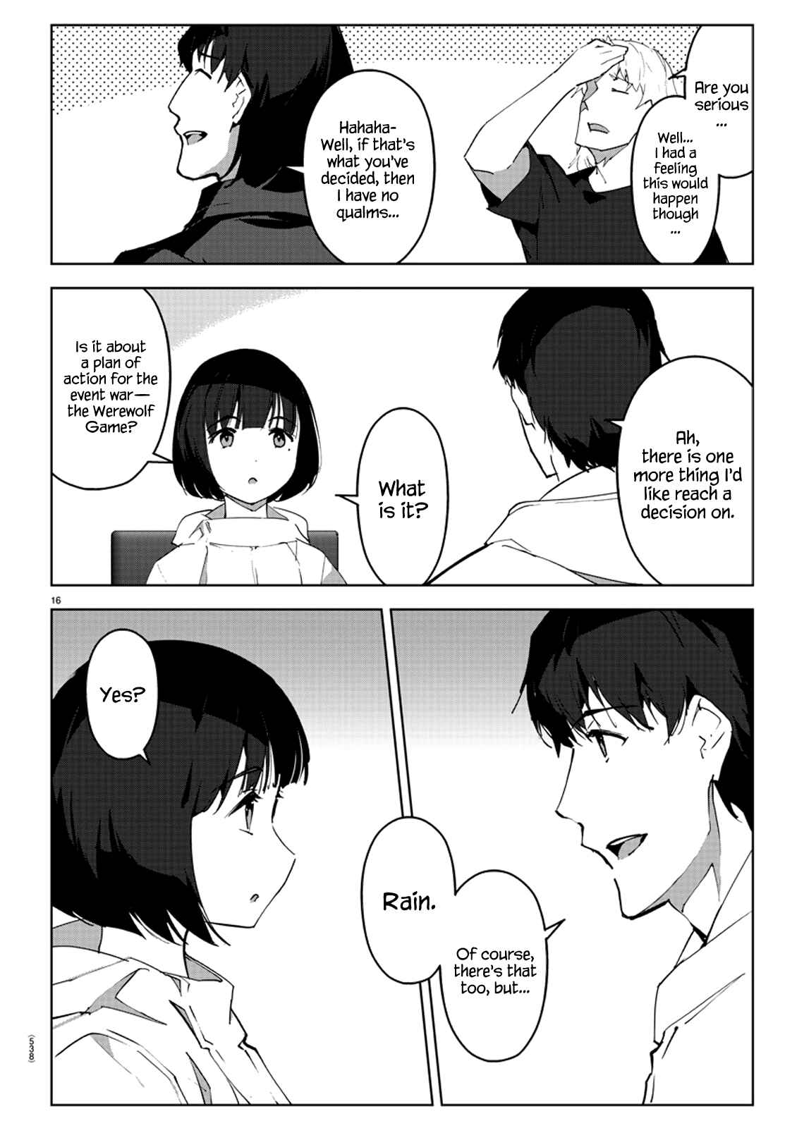 Page 16 Chapter 87 Darwins Game