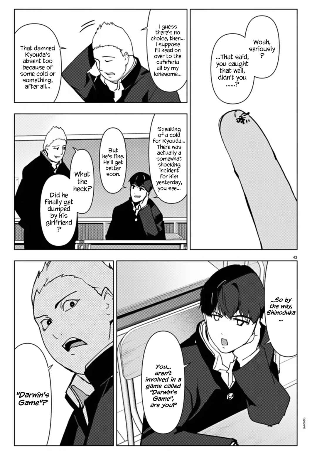 Page 43 Chapter 110 Darwins Game