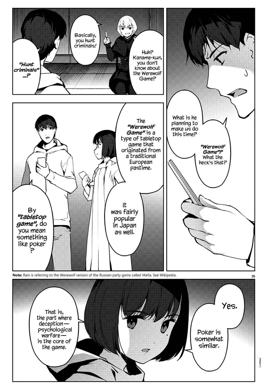 Page 39 Chapter 86 Darwins Game