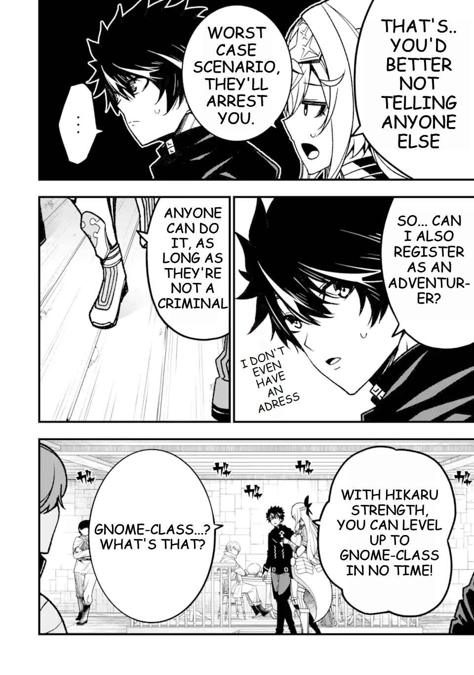 Page 11 Chapter 14 Ore ni wa Kono Kuragari ga Kokochi Yokatta —Zetsubou kara Hajimaru Isekai Seikatsu, Kami no Kimagure de Kyousei Haishinchuu—