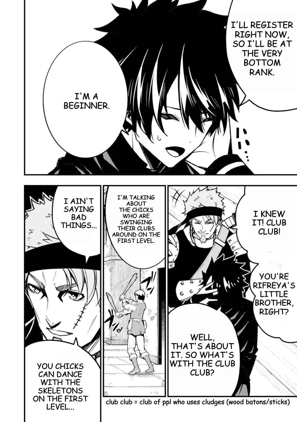 Page 15 Chapter 14 Ore ni wa Kono Kuragari ga Kokochi Yokatta —Zetsubou kara Hajimaru Isekai Seikatsu, Kami no Kimagure de Kyousei Haishinchuu—