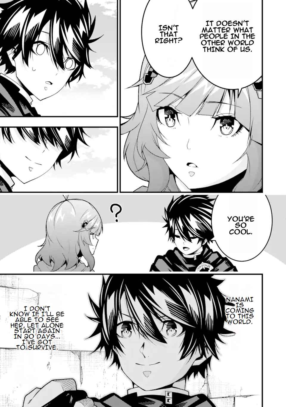 Page 20 Chapter 36 Ore ni wa Kono Kuragari ga Kokochi Yokatta —Zetsubou kara Hajimaru Isekai Seikatsu, Kami no Kimagure de Kyousei Haishinchuu—