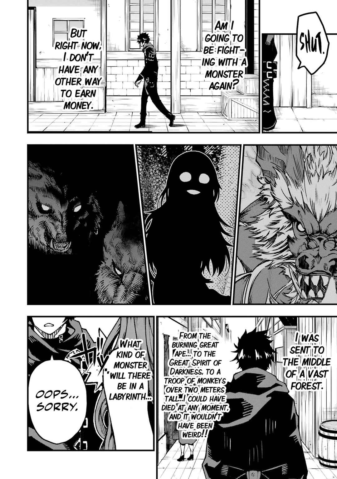 Page 27 Chapter 2 Ore ni wa Kono Kuragari ga Kokochi Yokatta —Zetsubou kara Hajimaru Isekai Seikatsu, Kami no Kimagure de Kyousei Haishinchuu—