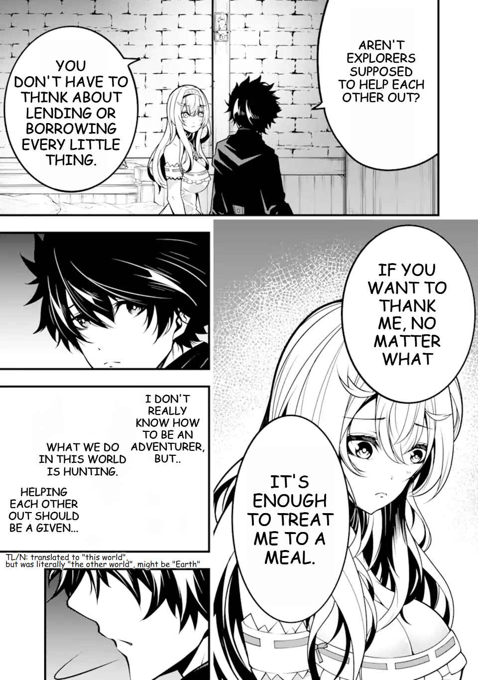 Page 10 Chapter 12 Ore ni wa Kono Kuragari ga Kokochi Yokatta —Zetsubou kara Hajimaru Isekai Seikatsu, Kami no Kimagure de Kyousei Haishinchuu—