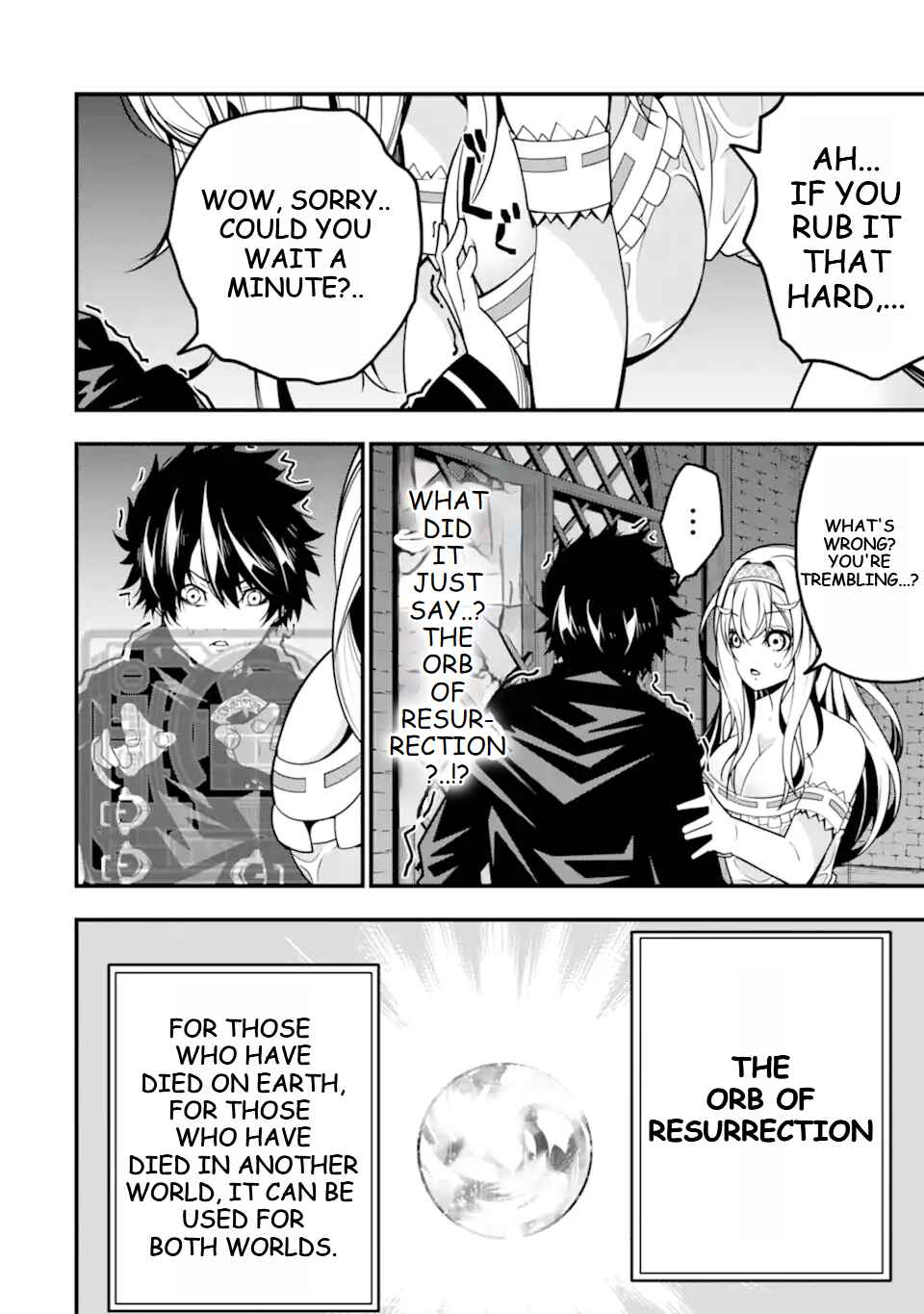 Page 25 Chapter 12 Ore ni wa Kono Kuragari ga Kokochi Yokatta —Zetsubou kara Hajimaru Isekai Seikatsu, Kami no Kimagure de Kyousei Haishinchuu—