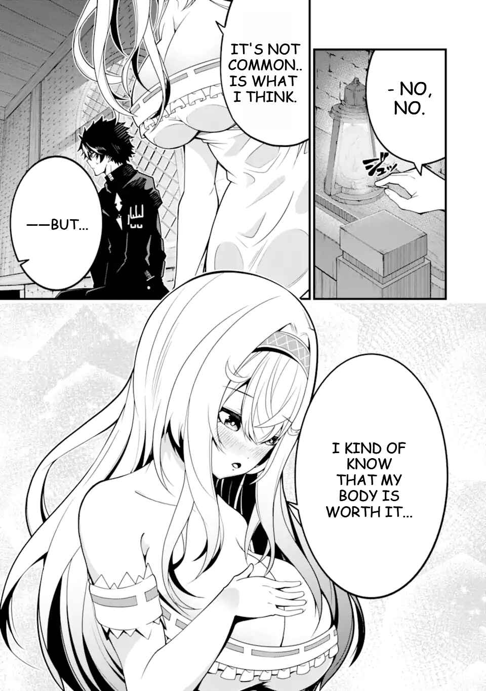 Page 4 Chapter 12 Ore ni wa Kono Kuragari ga Kokochi Yokatta —Zetsubou kara Hajimaru Isekai Seikatsu, Kami no Kimagure de Kyousei Haishinchuu—
