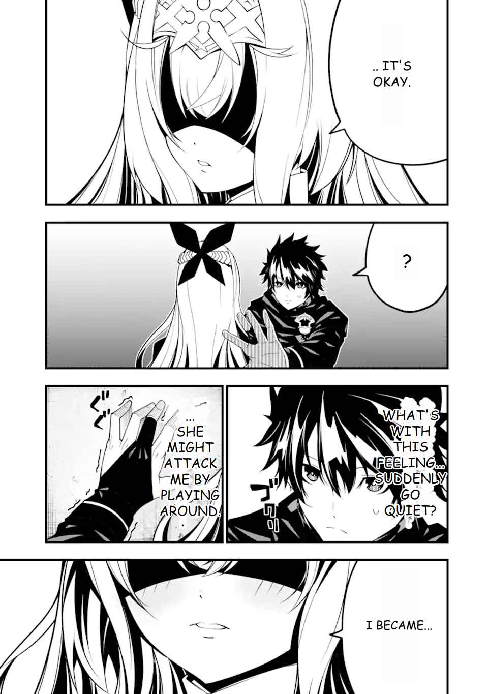 Page 11 Chapter 10 Ore ni wa Kono Kuragari ga Kokochi Yokatta —Zetsubou kara Hajimaru Isekai Seikatsu, Kami no Kimagure de Kyousei Haishinchuu—