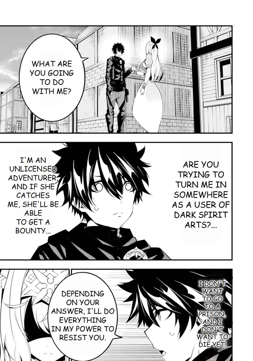 Page 7 Chapter 10 Ore ni wa Kono Kuragari ga Kokochi Yokatta —Zetsubou kara Hajimaru Isekai Seikatsu, Kami no Kimagure de Kyousei Haishinchuu—