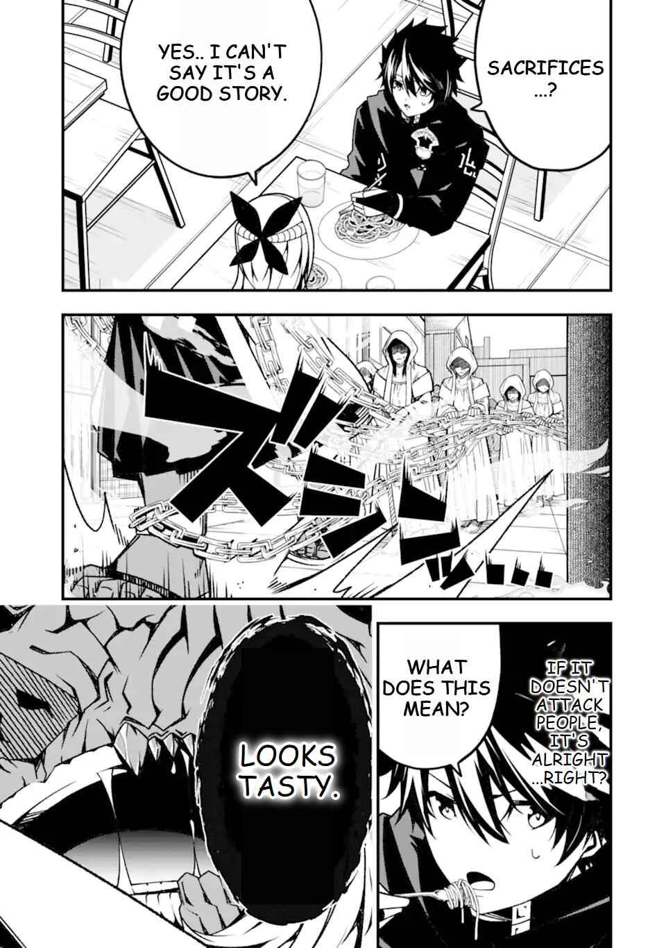 Page 13 Chapter 16 Ore ni wa Kono Kuragari ga Kokochi Yokatta —Zetsubou kara Hajimaru Isekai Seikatsu, Kami no Kimagure de Kyousei Haishinchuu—