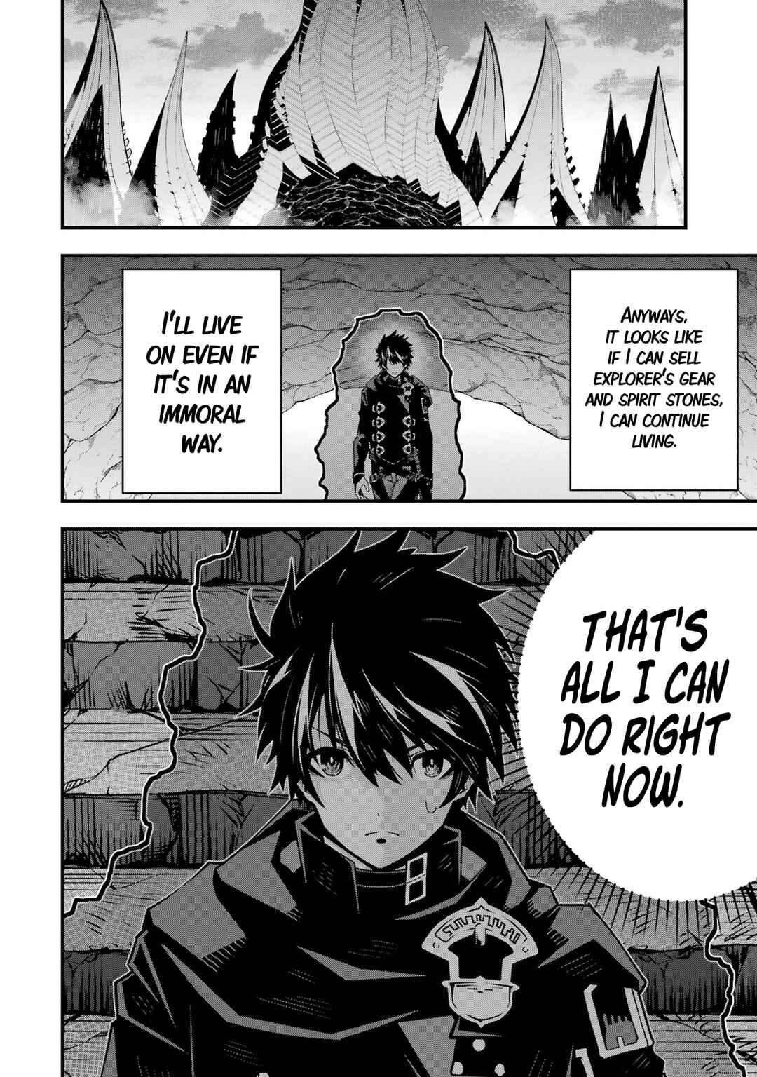 Page 25 Chapter 4 Ore ni wa Kono Kuragari ga Kokochi Yokatta —Zetsubou kara Hajimaru Isekai Seikatsu, Kami no Kimagure de Kyousei Haishinchuu—