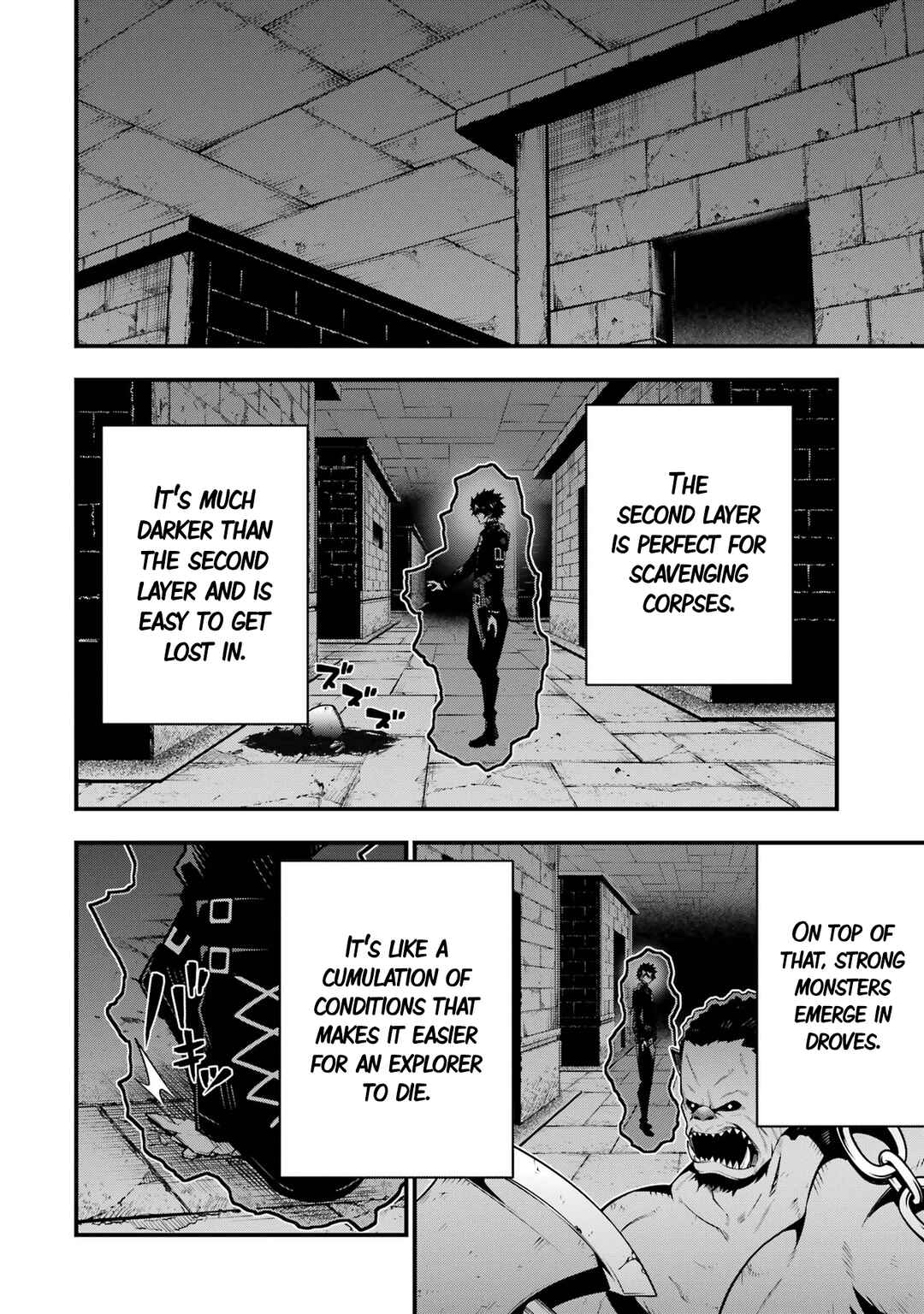 Page 3 Chapter 5 Ore ni wa Kono Kuragari ga Kokochi Yokatta —Zetsubou kara Hajimaru Isekai Seikatsu, Kami no Kimagure de Kyousei Haishinchuu—