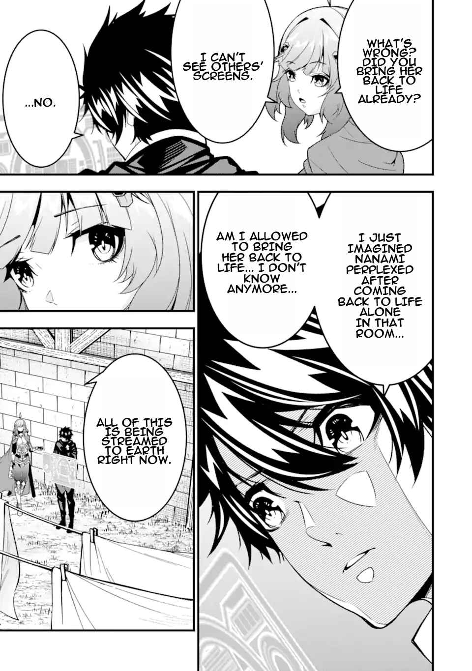 Page 18 Chapter 34 Ore ni wa Kono Kuragari ga Kokochi Yokatta —Zetsubou kara Hajimaru Isekai Seikatsu, Kami no Kimagure de Kyousei Haishinchuu—