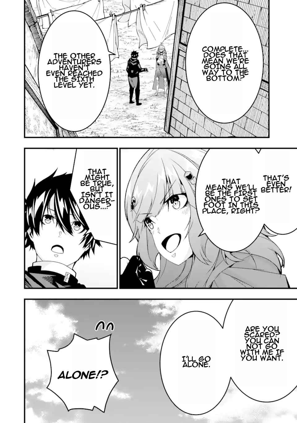 Page 25 Chapter 34 Ore ni wa Kono Kuragari ga Kokochi Yokatta —Zetsubou kara Hajimaru Isekai Seikatsu, Kami no Kimagure de Kyousei Haishinchuu—