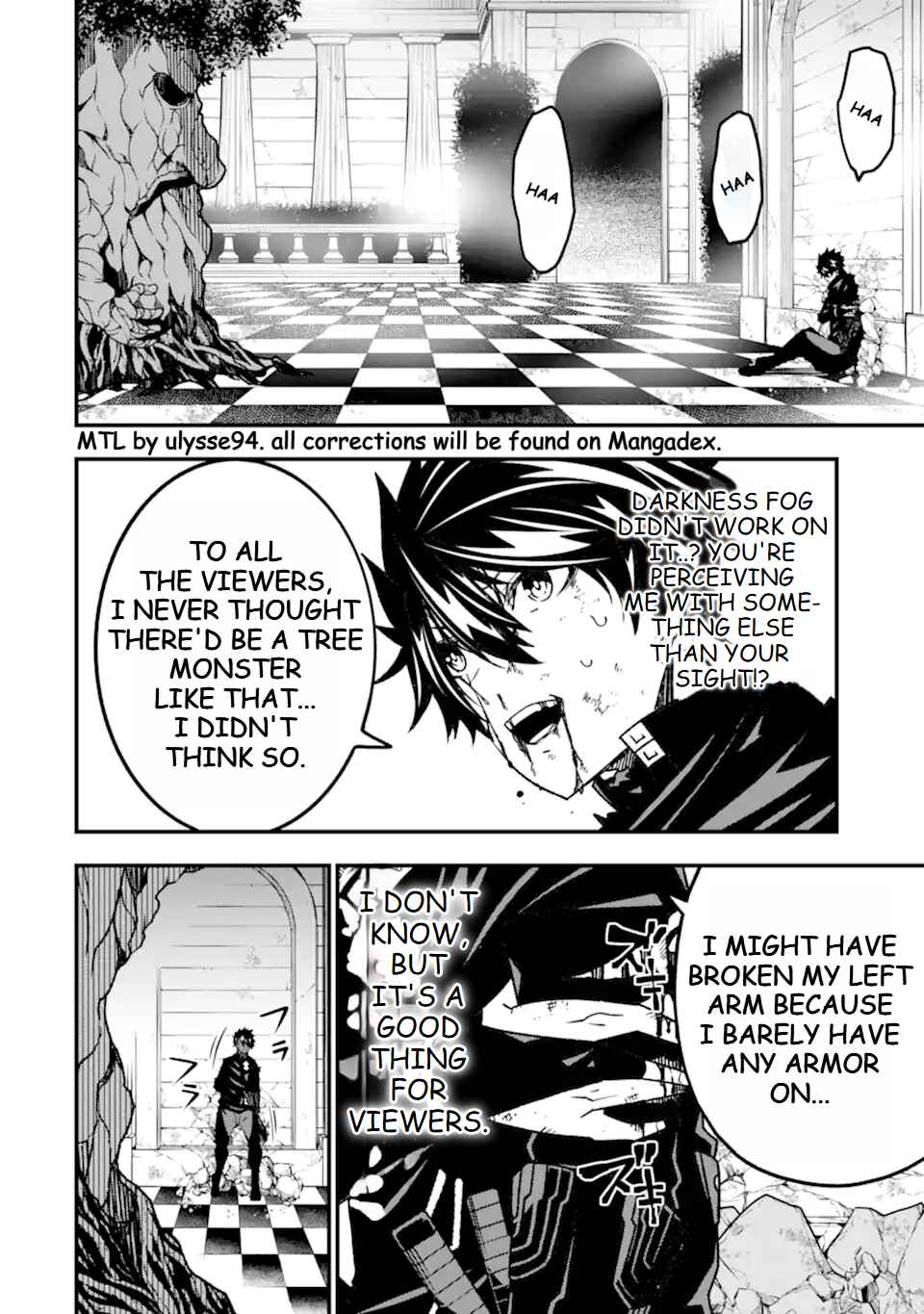 Page 3 Chapter 19 Ore ni wa Kono Kuragari ga Kokochi Yokatta —Zetsubou kara Hajimaru Isekai Seikatsu, Kami no Kimagure de Kyousei Haishinchuu—