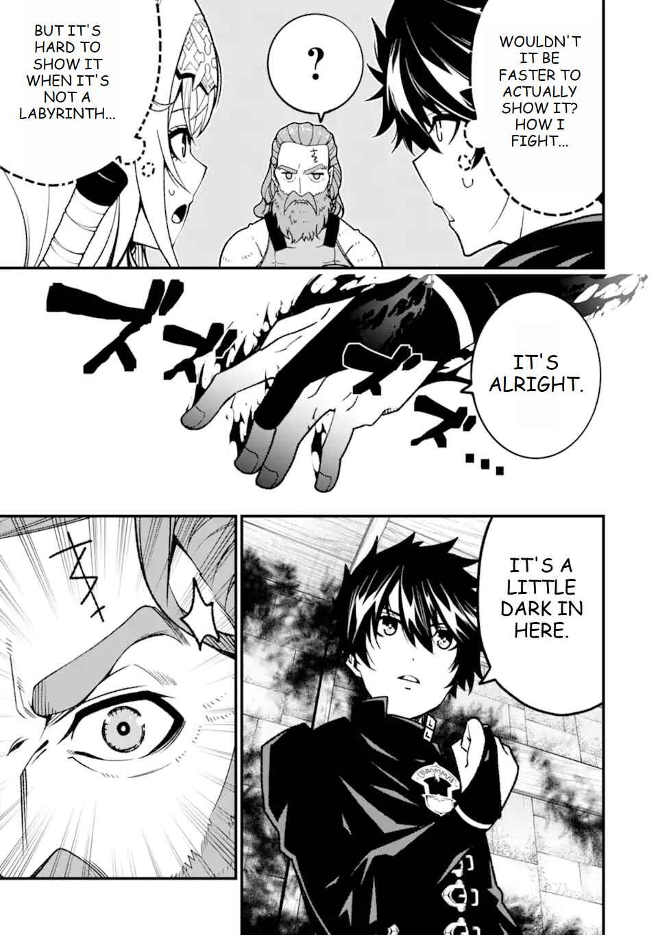 Page 10 Chapter 15 Ore ni wa Kono Kuragari ga Kokochi Yokatta —Zetsubou kara Hajimaru Isekai Seikatsu, Kami no Kimagure de Kyousei Haishinchuu—