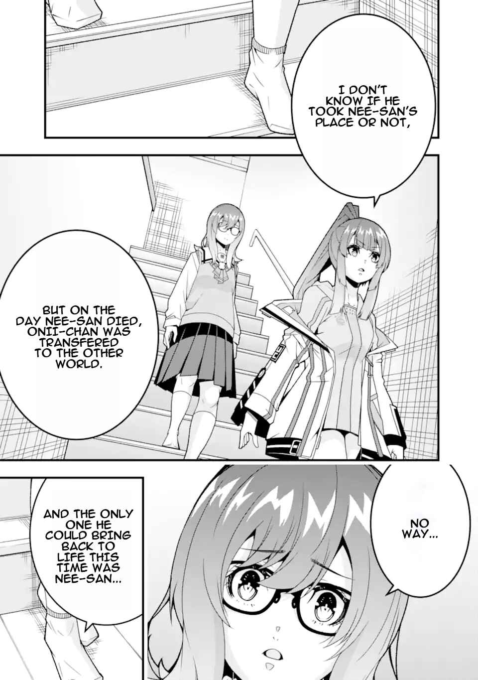 Page 18 Chapter 35 Ore ni wa Kono Kuragari ga Kokochi Yokatta —Zetsubou kara Hajimaru Isekai Seikatsu, Kami no Kimagure de Kyousei Haishinchuu—