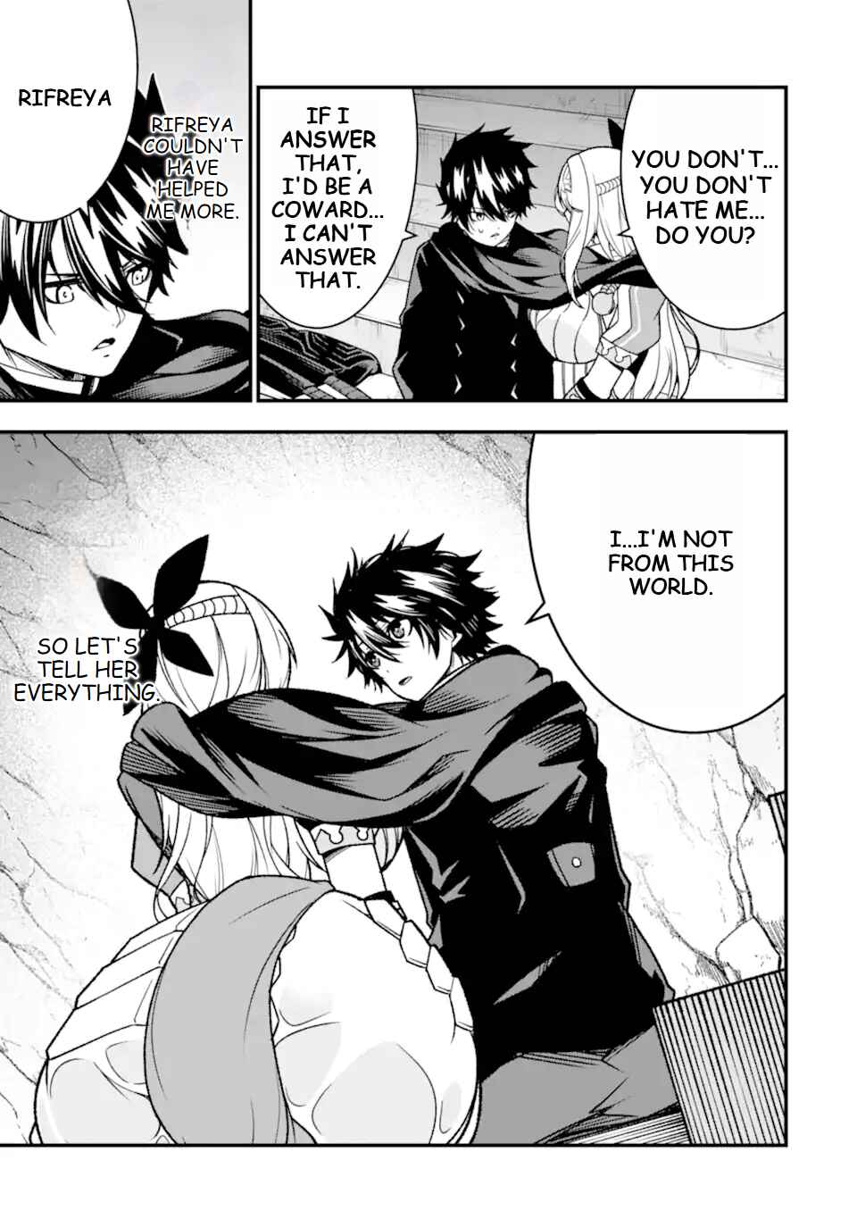 Page 16 Chapter 23 Ore ni wa Kono Kuragari ga Kokochi Yokatta —Zetsubou kara Hajimaru Isekai Seikatsu, Kami no Kimagure de Kyousei Haishinchuu—