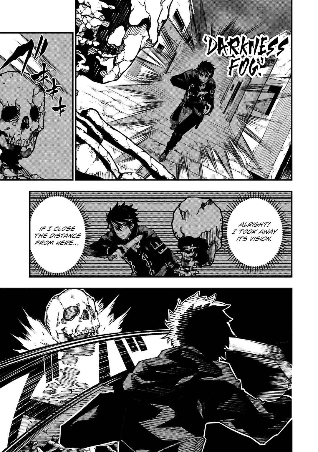 Page 13 Chapter 3 Ore ni wa Kono Kuragari ga Kokochi Yokatta —Zetsubou kara Hajimaru Isekai Seikatsu, Kami no Kimagure de Kyousei Haishinchuu—