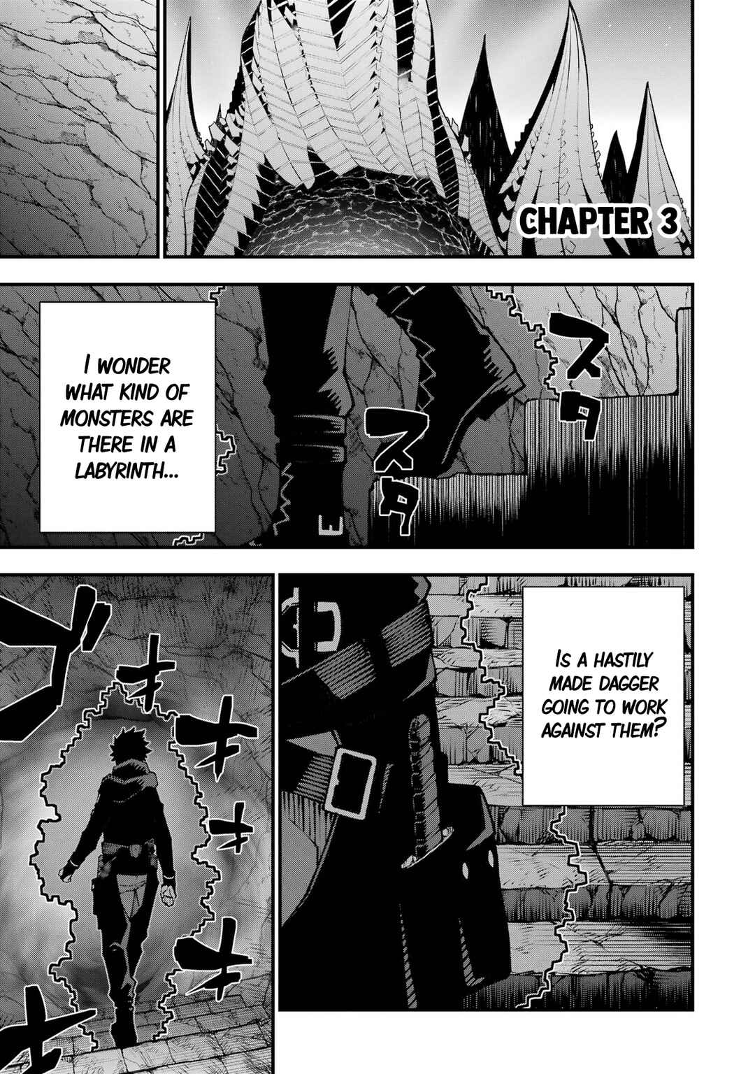 Page 2 Chapter 3 Ore ni wa Kono Kuragari ga Kokochi Yokatta —Zetsubou kara Hajimaru Isekai Seikatsu, Kami no Kimagure de Kyousei Haishinchuu—