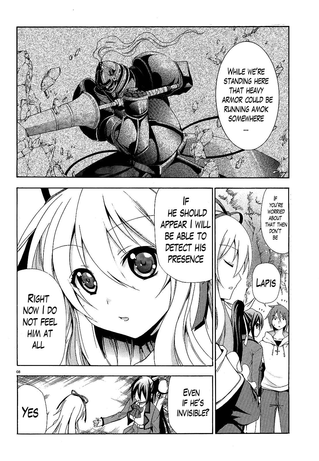 Page 8 Chapter 4 Soukyuu no Lapis Lazuli
