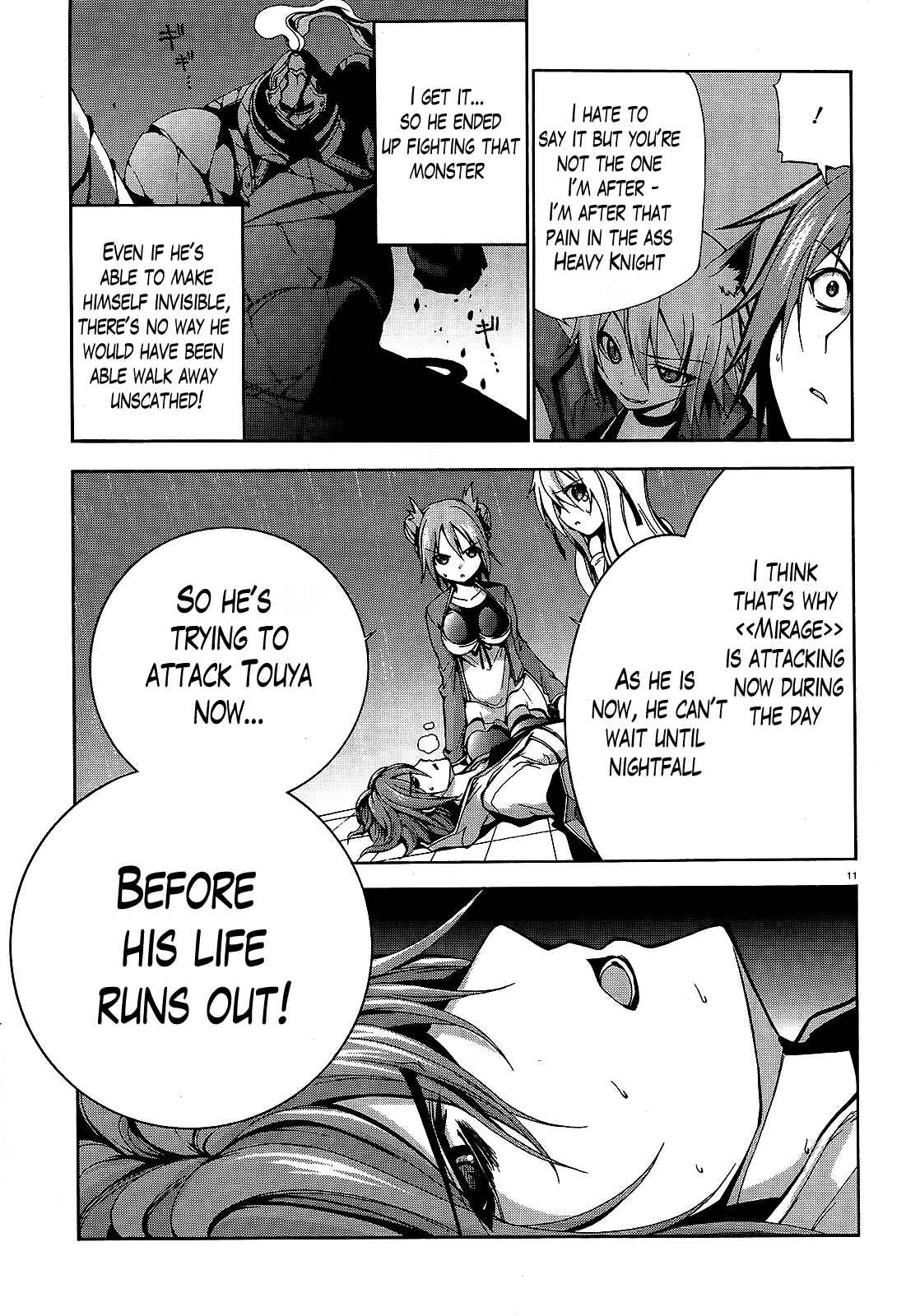 Page 11 Chapter 9 Soukyuu no Lapis Lazuli