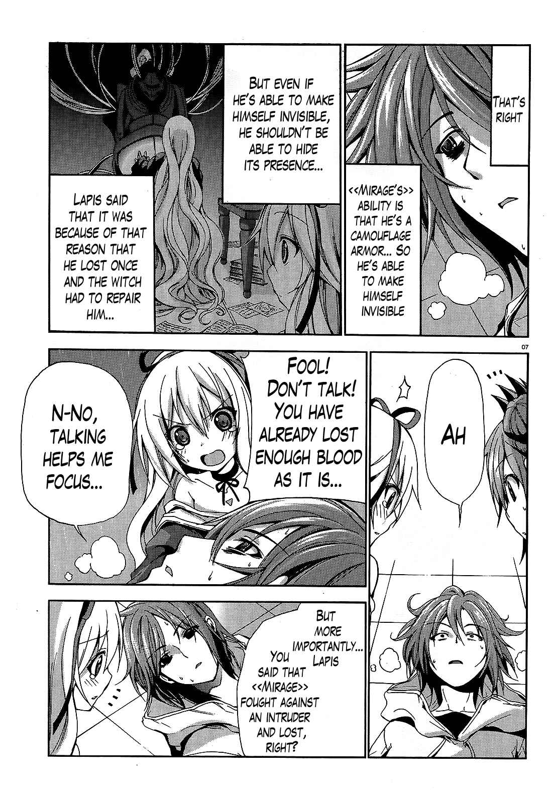 Page 7 Chapter 9 Soukyuu no Lapis Lazuli