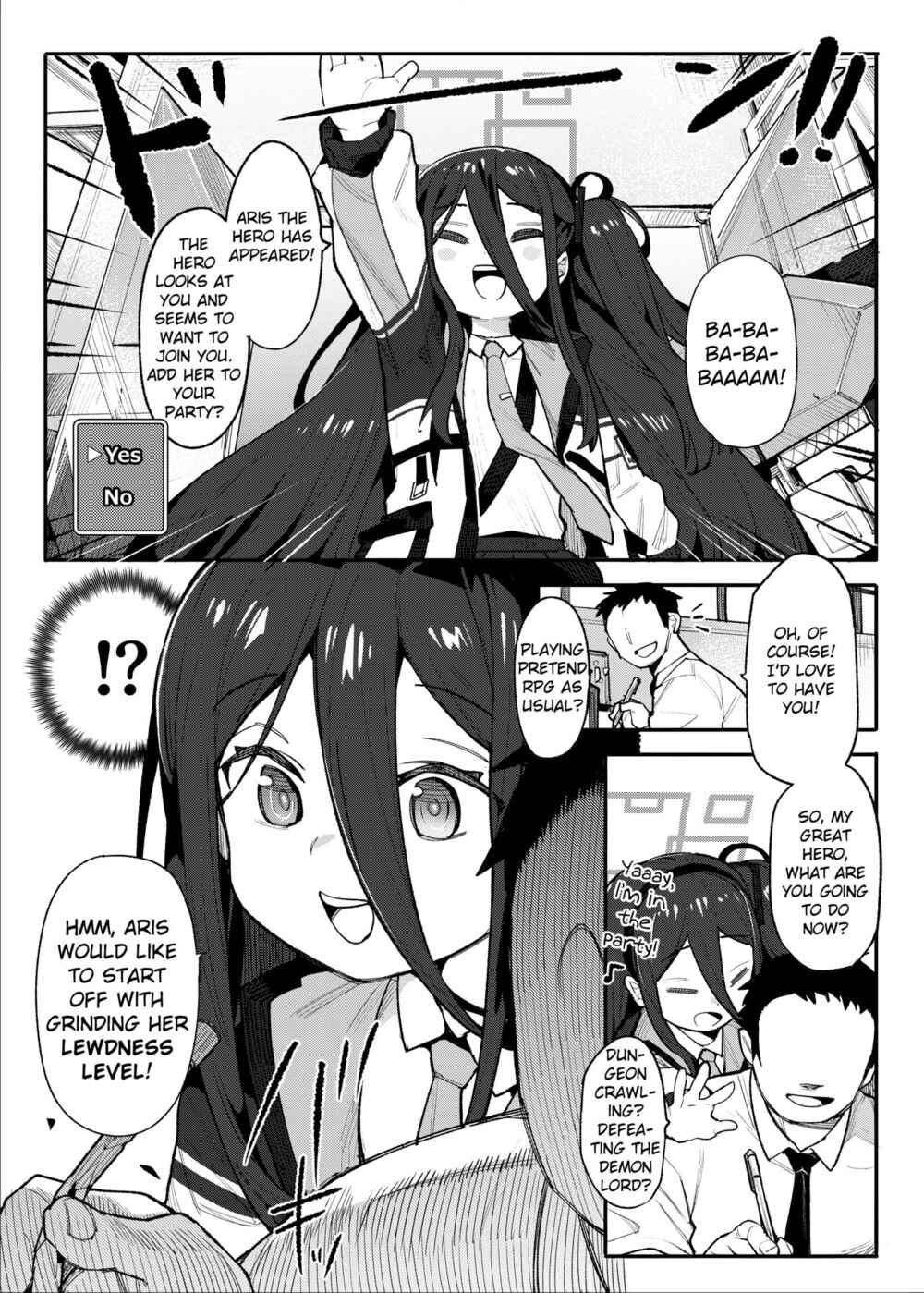 Page 3 Chapter Unknown_357d Blue Archive - Aris to Issho ni RPG Gokko Shimashou (Doujinshi)