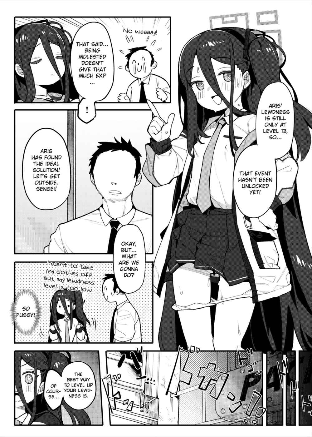 Page 8 Chapter Unknown_357d Blue Archive - Aris to Issho ni RPG Gokko Shimashou (Doujinshi)