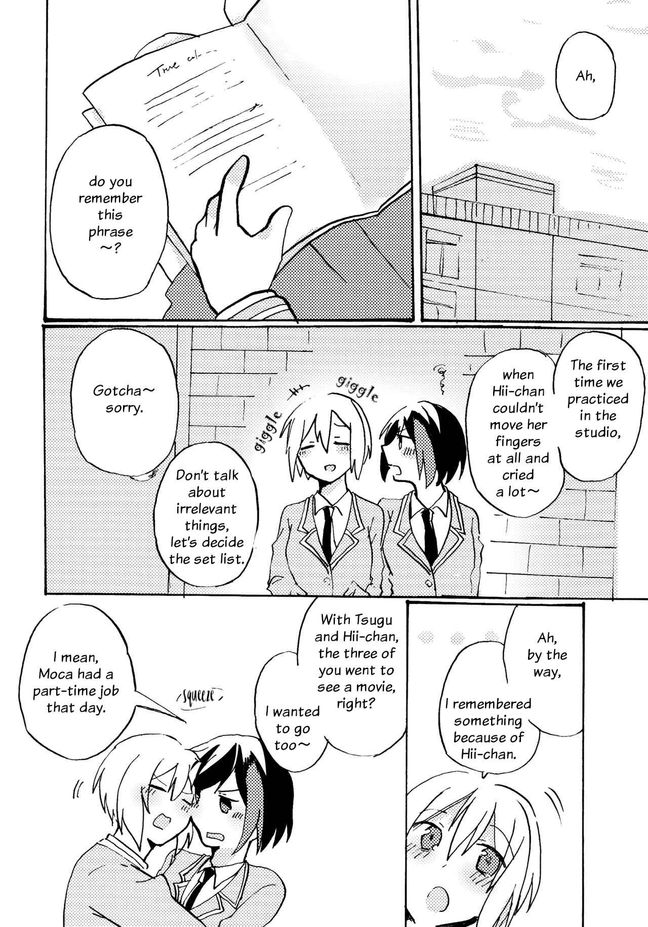Page 13 Chapter Unknown_03a3 BanG Dream! - If I Had to Give This Feeling a Name (Doujinshi)