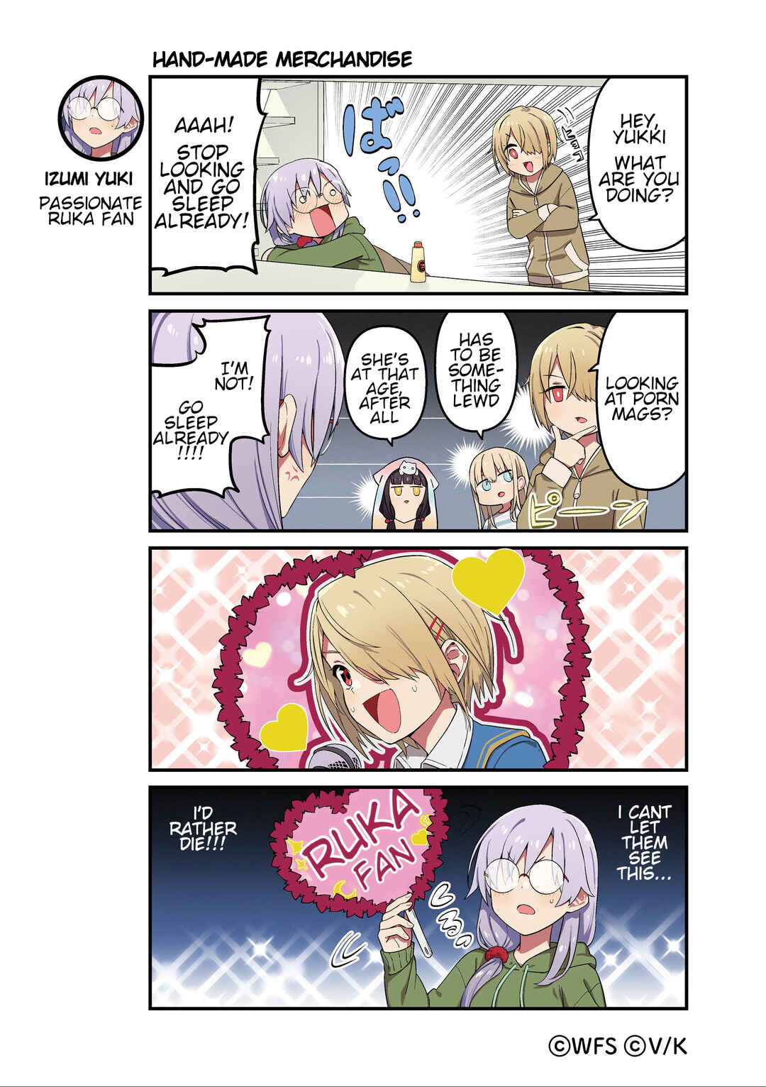 Page 1 Chapter 130 Heaven Burns Red Official 4-Koma