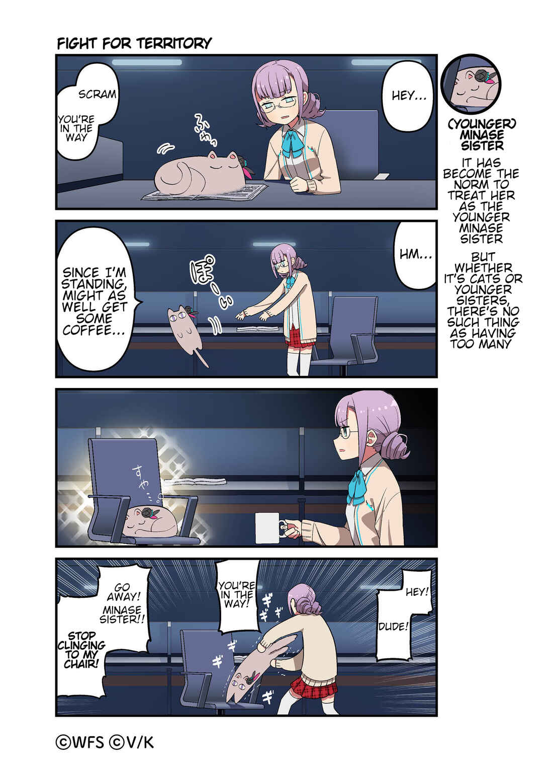 Page 1 Chapter 165 Heaven Burns Red Official 4-Koma