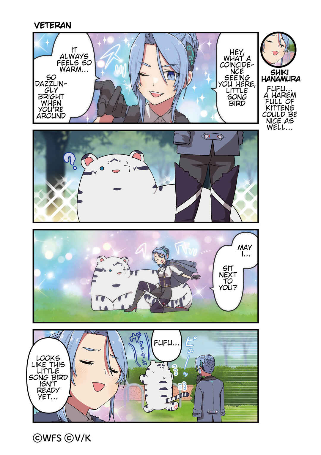 Page 1 Chapter 164 Heaven Burns Red Official 4-Koma