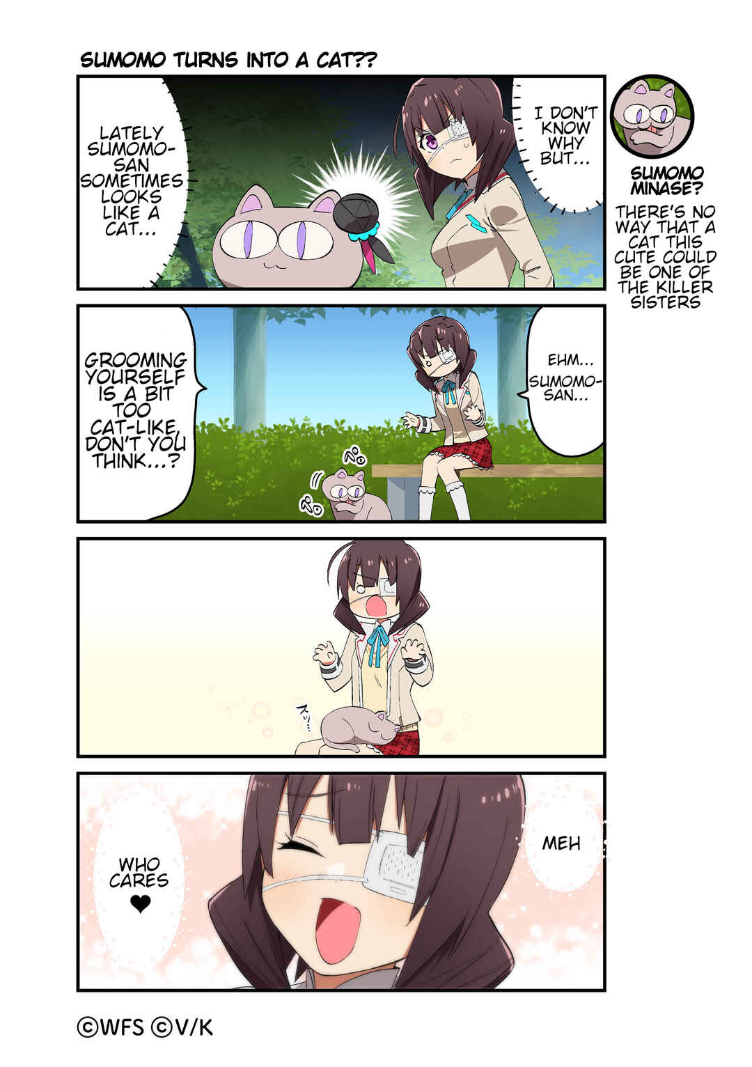 Page 1 Chapter 149 Heaven Burns Red Official 4-Koma