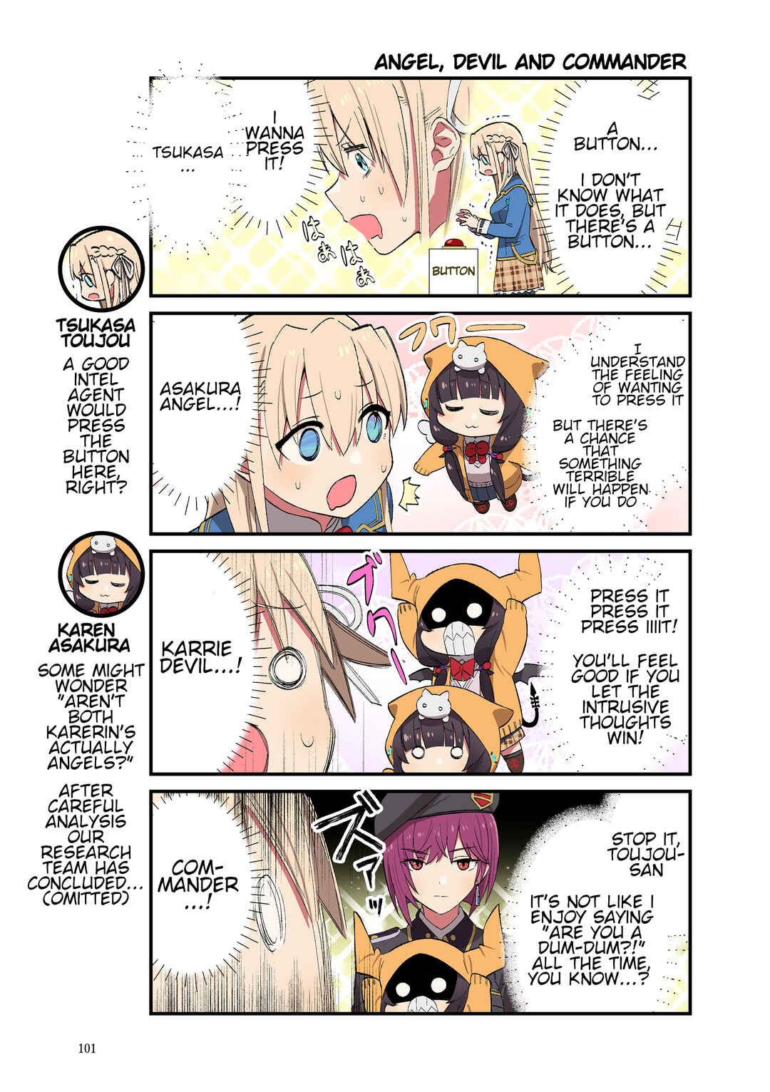 Page 1 Chapter 146 Heaven Burns Red Official 4-Koma