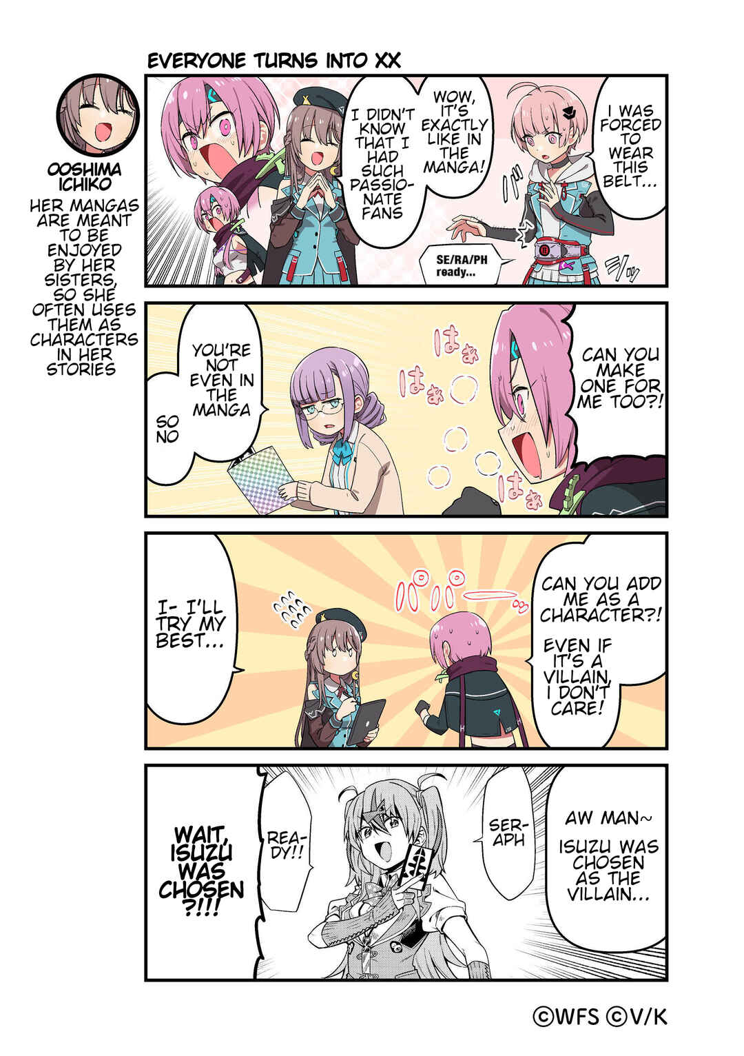 Page 1 Chapter 126 Heaven Burns Red Official 4-Koma