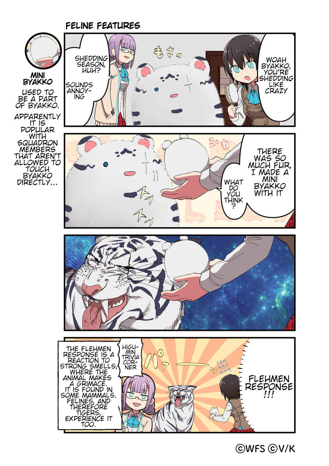 Page 1 Chapter 142 Heaven Burns Red Official 4-Koma