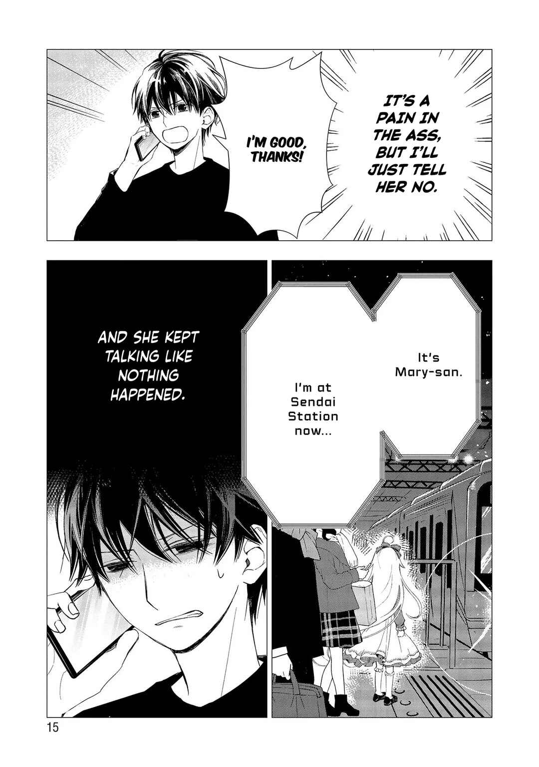 Page 15 Chapter 1 Atashi Mary-san. Ima Isekai ni Iruno...