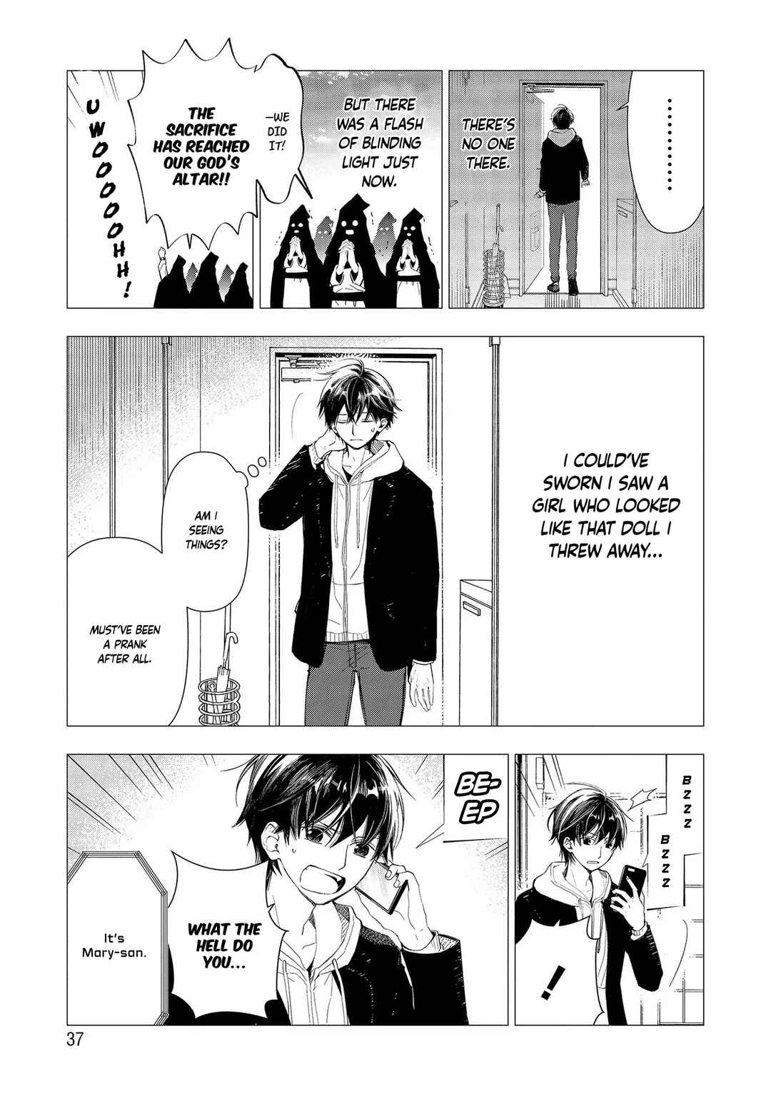 Page 37 Chapter 1 Atashi Mary-san. Ima Isekai ni Iruno...